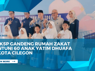 PT. KSP Gandeng Rumah Zakat Santuni 60 Anak Yatim Dhuafa di Kota Cilegon