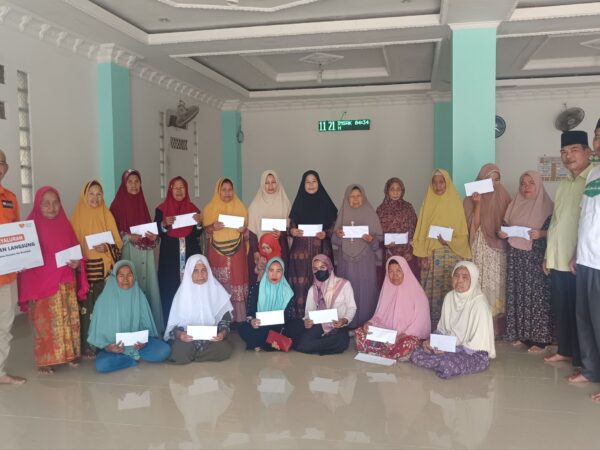 Rumah Zakat Cilegon Salurkan Bantuan Langsung Kepada Keluarga Pra Sejahtera di Cikerai